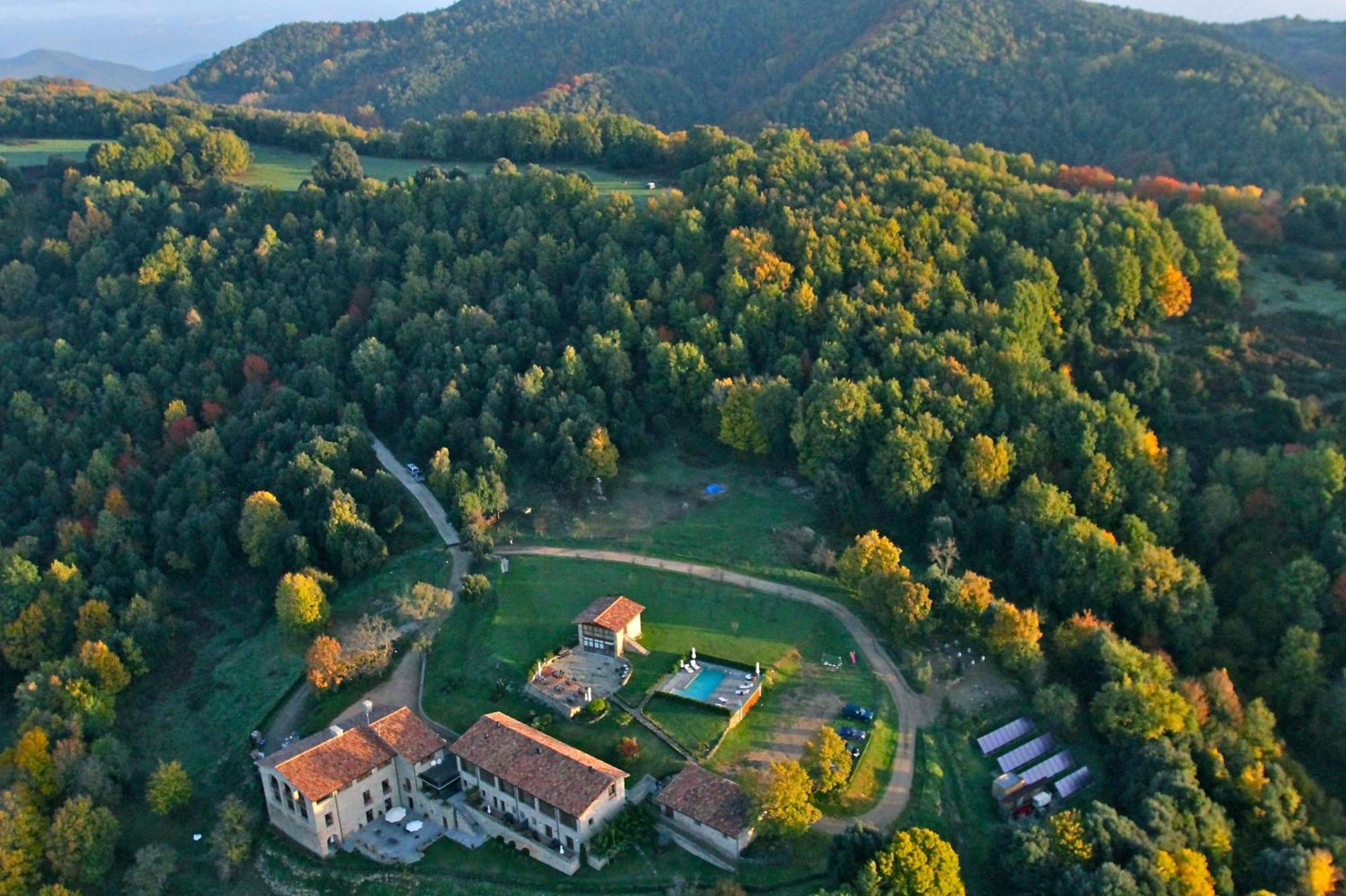 Hotel Restaurante El Ventos Sant Felíu de Pallarols Eksteriør billede