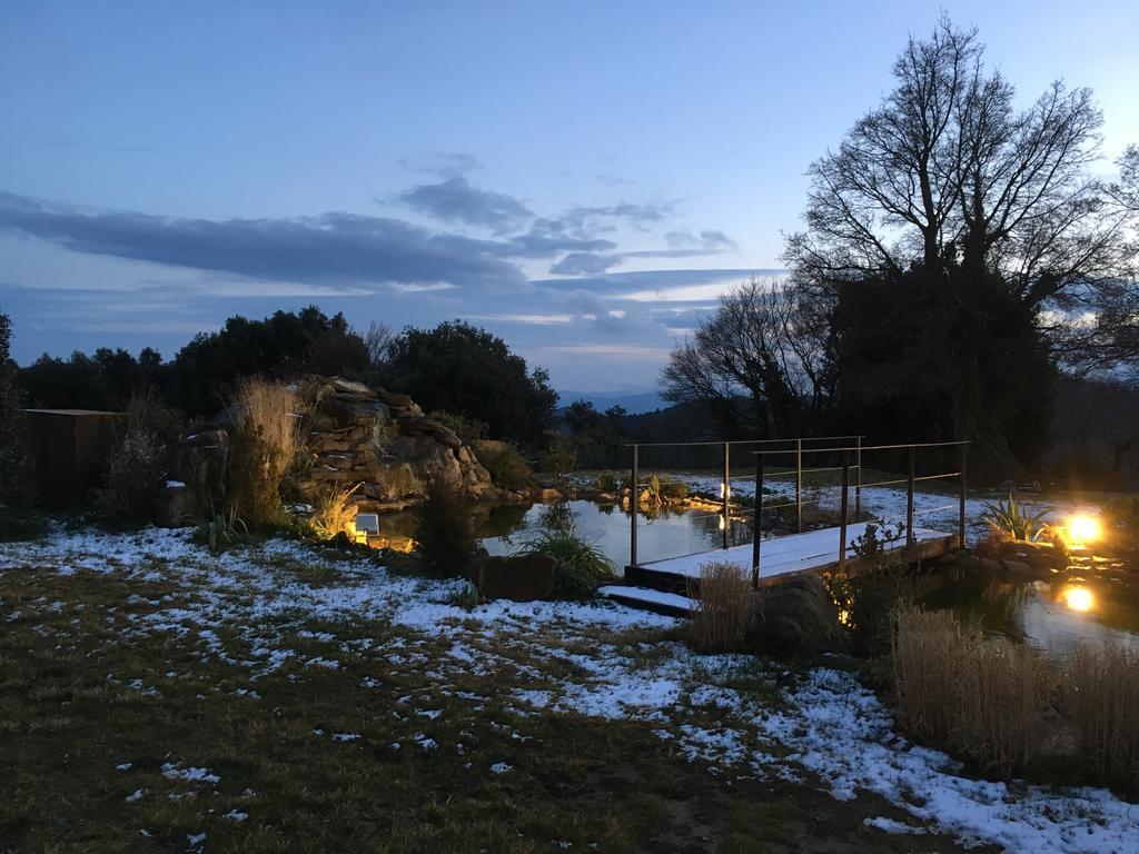Hotel Restaurante El Ventos Sant Felíu de Pallarols Eksteriør billede