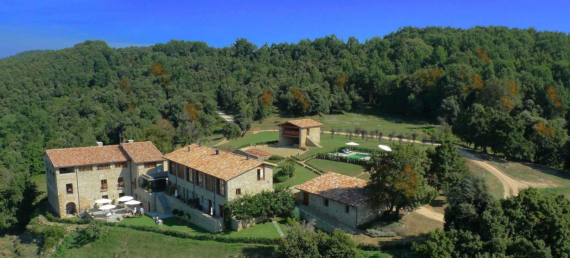 Hotel Restaurante El Ventos Sant Felíu de Pallarols Eksteriør billede