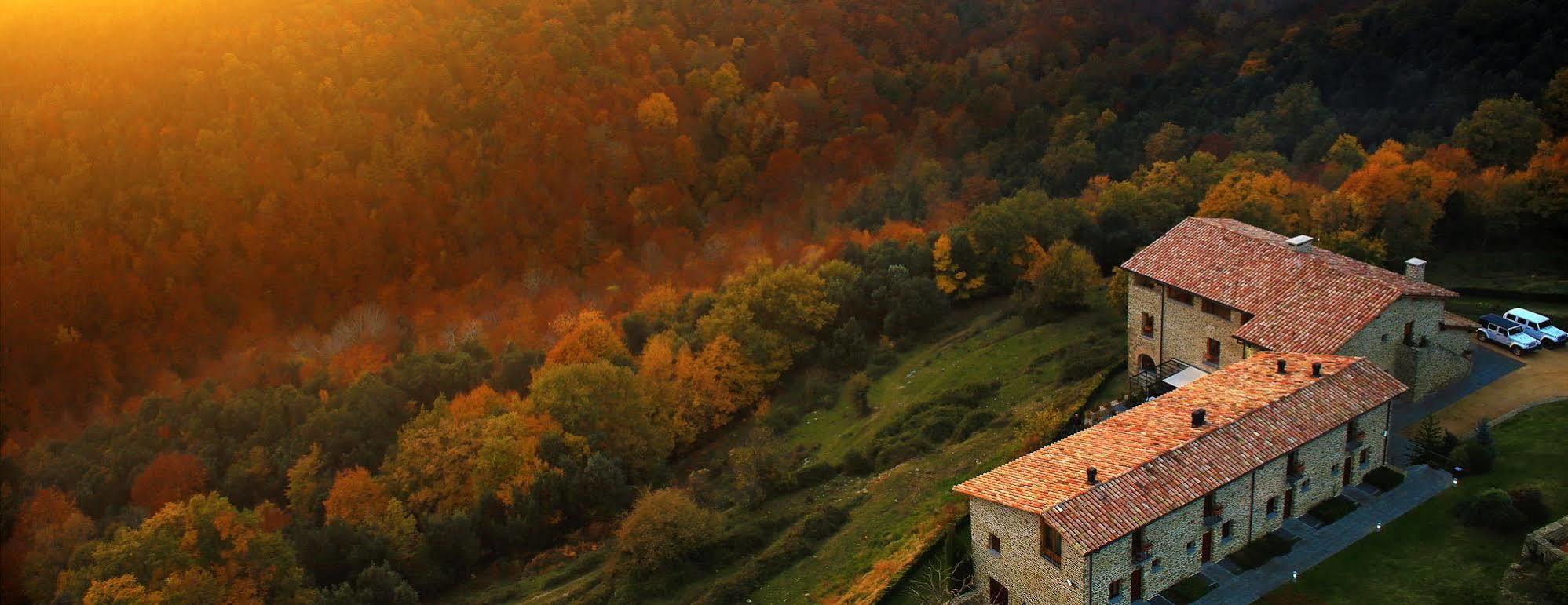Hotel Restaurante El Ventos Sant Felíu de Pallarols Eksteriør billede