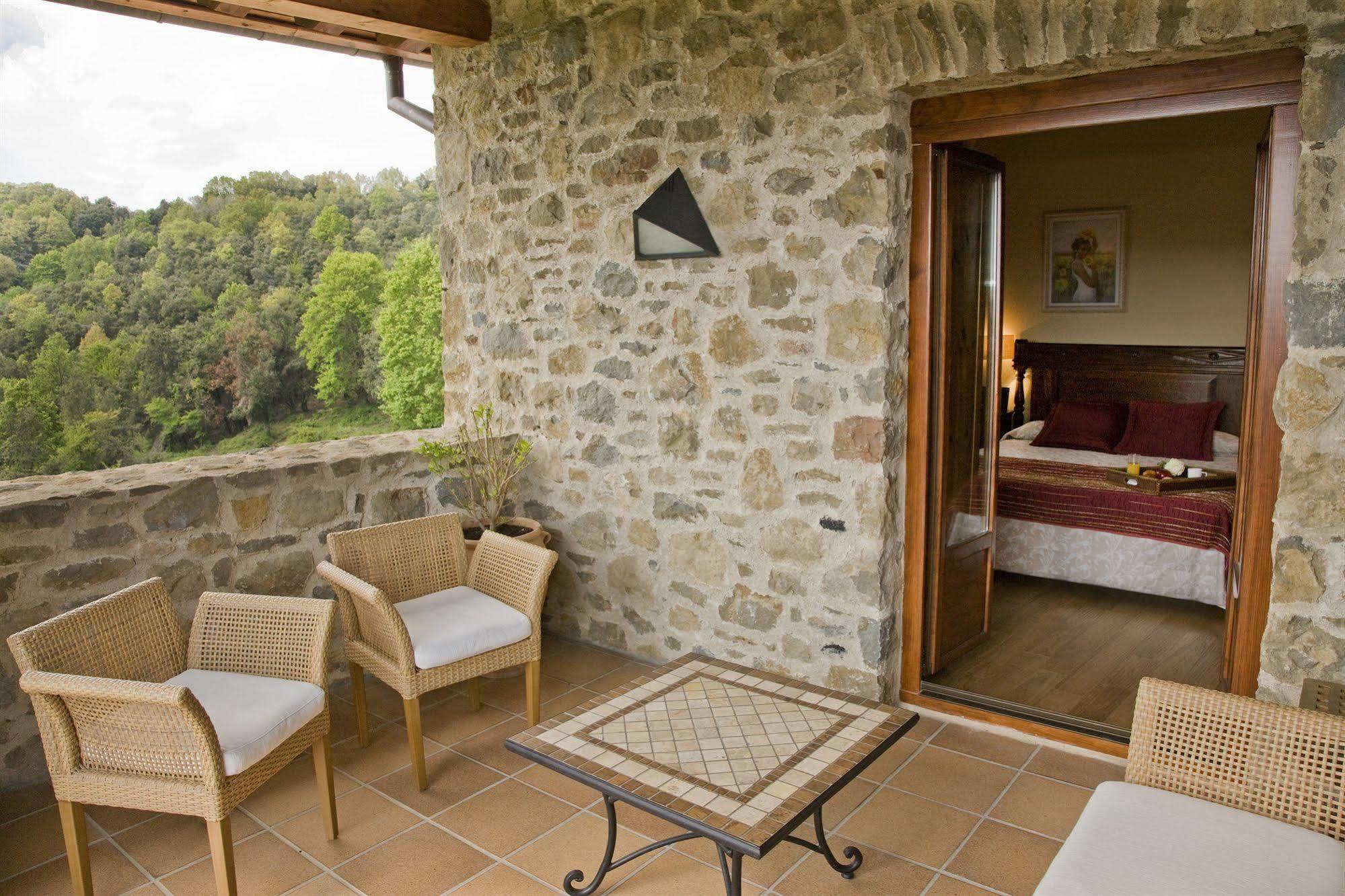 Hotel Restaurante El Ventos Sant Felíu de Pallarols Eksteriør billede
