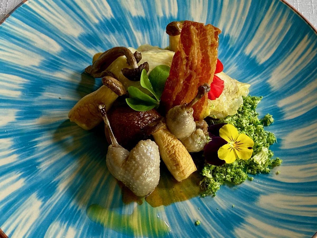 Hotel Restaurante El Ventos Sant Felíu de Pallarols Eksteriør billede