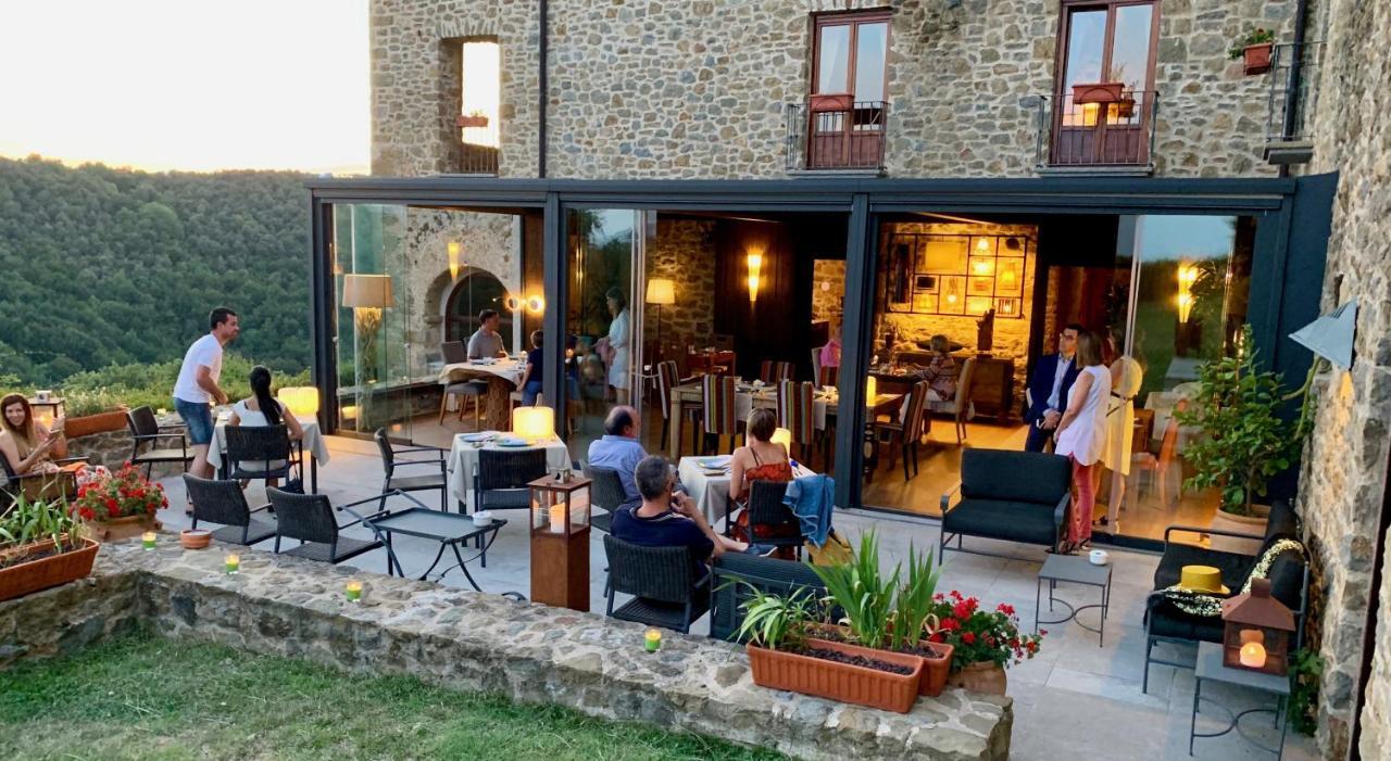 Hotel Restaurante El Ventos Sant Felíu de Pallarols Eksteriør billede