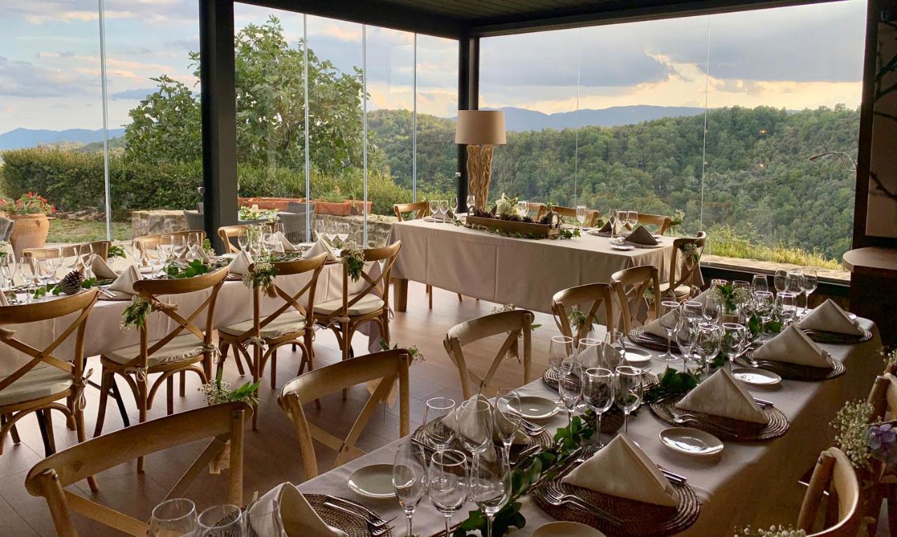 Hotel Restaurante El Ventos Sant Felíu de Pallarols Eksteriør billede
